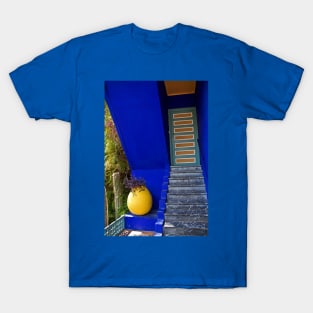 Morocco. Marrakech. The Majorelle Villa & Garden. Detail. T-Shirt